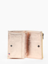 Portefeuille Etincelle Irise Cuir Etrier Rose etincelle irisee EETI619-vue-porte