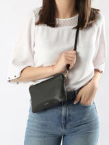 Crossbody Bag Tradition Cuir Etrier Black tradition ETRA0141-vue-porte