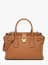 Sac Port Main M Equestre Cuir Etrier Marron equestre EEQT142M