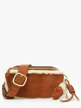 Sac Banane Alpin Cuir Etrier Beige alpin EALP022M