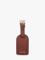 Porte-adresse Tradition Cuir Etrier Marron tradition ETRA901M