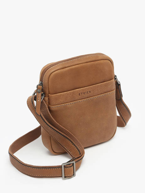 Leather Spider Crossbody Bag Etrier Brown spider ESPI704S other view 2